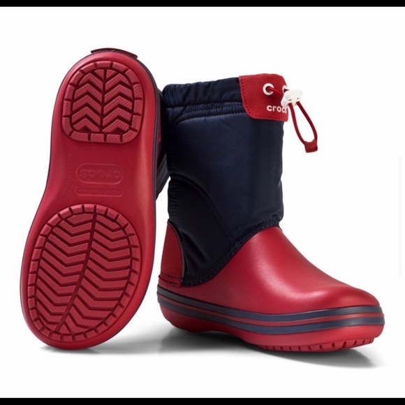 🆕 CROCS Kids Lodgepoint Snow Boots - Picture 5 of 12